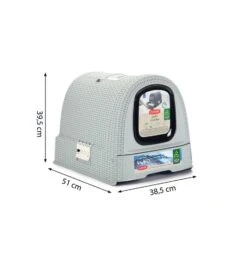 Beeztees Curver Kattenbak Grijs 8 Beeztees Curver Kattenbak Grijs -Populair Dierenwinkel curver kattenbak grijs 2