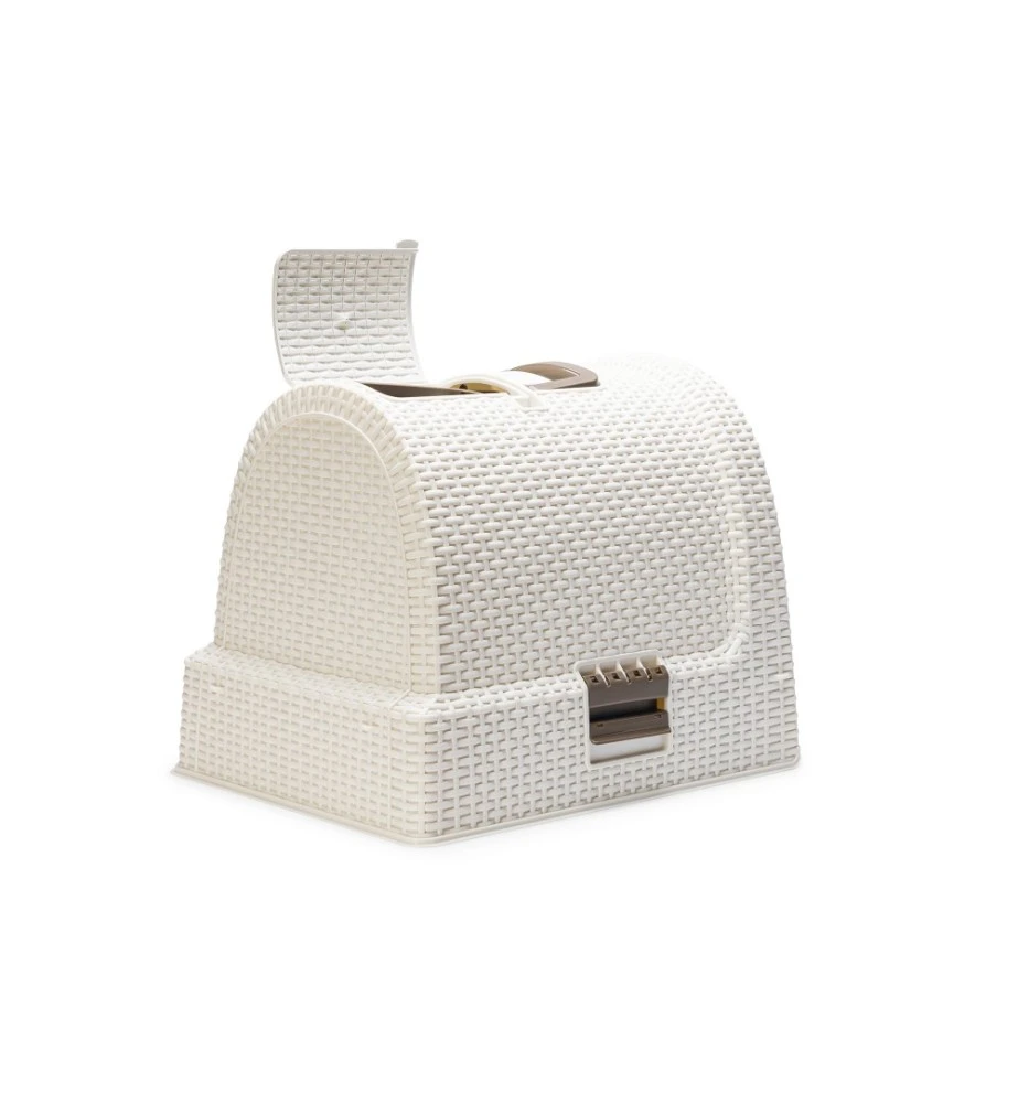 Beeztees Curver Kattenbak Wit 6 Beeztees Curver Kattenbak Wit - Afbeelding 6