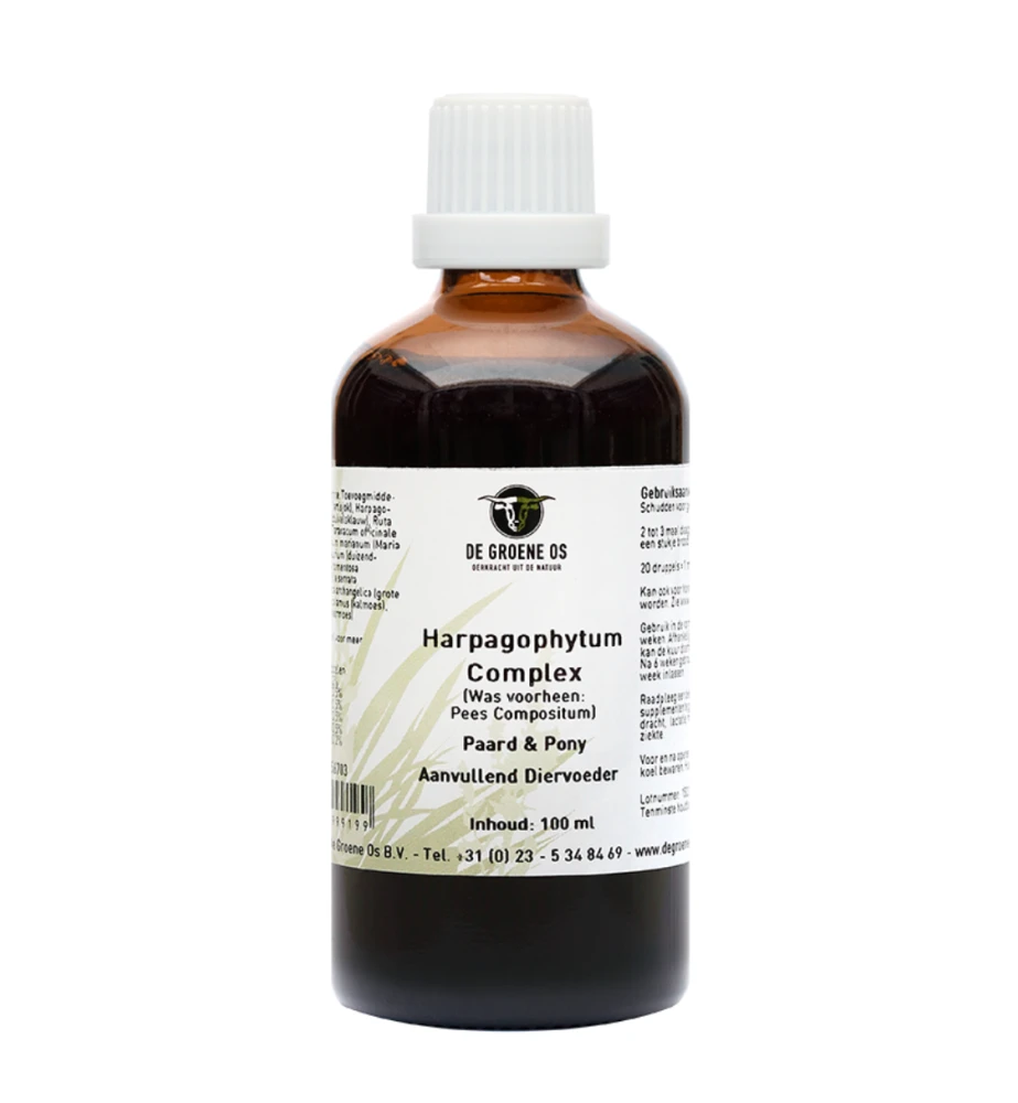 De Groene Os Harpagophytum Complex Paard & Pony - 100 Ml 1 De Groene Os Harpagophytum Complex Paard & Pony - 100 Ml