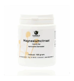 De Groene Os Magnesiumcitraat - 100 Gram