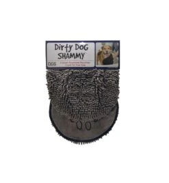 Beeztees Dirty Dog Handdoek Shammy Grijs -Populair Dierenwinkel dirty dog handdoek shammy grijs 2