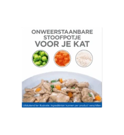 Hill's Science Plan Healthy Cuisine Kitten Stoofpotje Kip & Zeevis - 4 X 12 X 80 Gram -Populair Dierenwinkel hill s science plan healthy cuisine kitten stoofpotje kip zeevis 4 x 12 x 80 gram 2