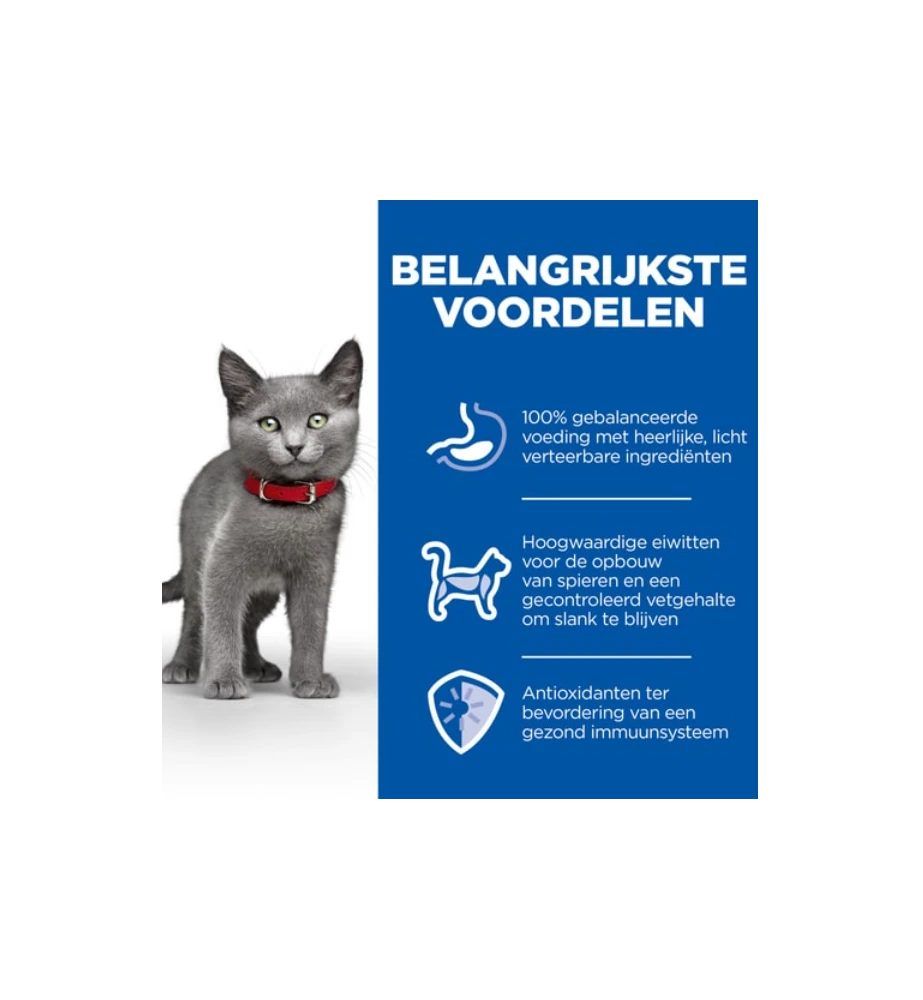 Hill's Science Plan Sterilised Kitten Met Kip 4 Hill's Science Plan Sterilised Kitten Met Kip - Afbeelding 4