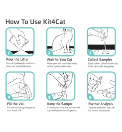 Kit 4 Cat Urineopvangset - 3 X 300 Gram -Populair Dierenwinkel kit 4 cat urineopvangset 3 x 300 gram 3