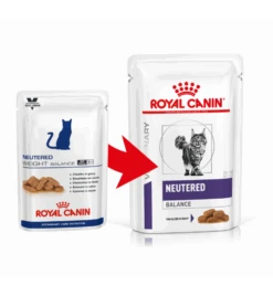 Royal Canin Neutered Satiety Balance Portie - 12 X 85 Gram -Populair Dierenwinkel royal canin neutered satiety balance portie 12 x 100 gram 2