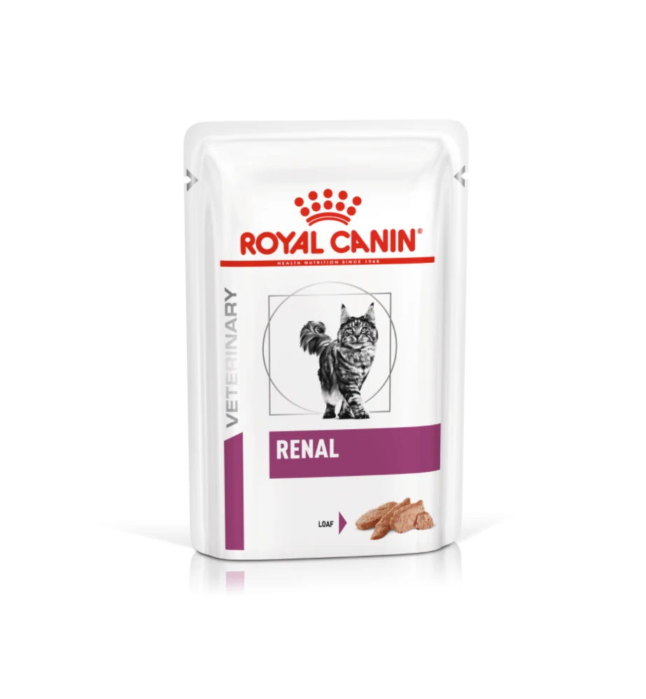Royal Canin Renal Kip Portie (Loaf) - 12 X 85 Gram 1 Royal Canin Renal Kip Portie (Loaf) - 12 X 85 Gram
