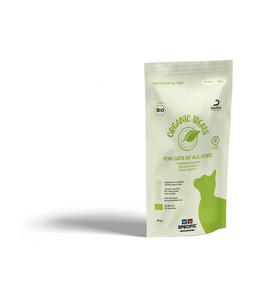 Specific Organic Treats FT-BIO - 8 X 50 Gram 1 Specific Organic Treats FT-BIO - 8 X 50 Gram