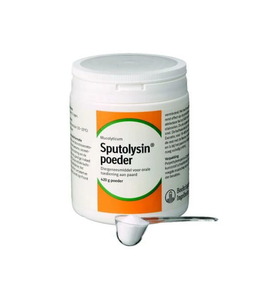 Boehringer Ingelheim Sputolysin Poeder - 420 Gram 1 Boehringer Ingelheim Sputolysin Poeder - 420 Gram