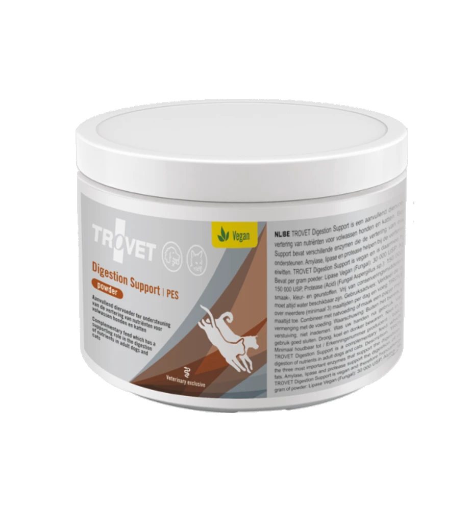 Trovet Digestion Support PES (Vegan) - 200 Gram 1 Trovet Digestion Support PES (Vegan) - 200 Gram